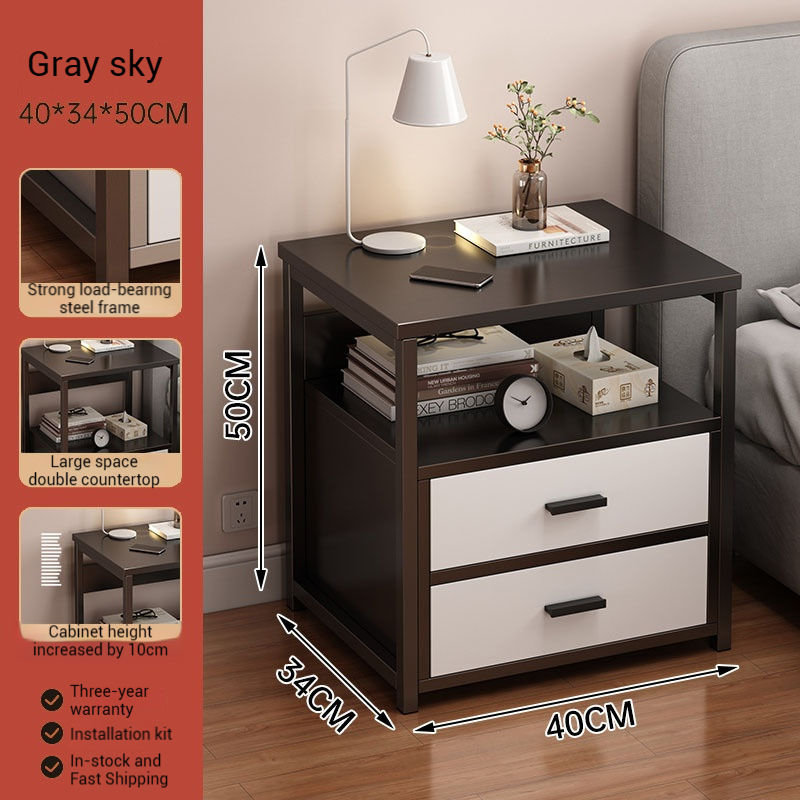 Double countertop sky gray double draw 40 * 34 * 50