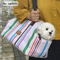 Sac de transport pour animaux de compagnie, chat, chien, sac à bandoulière, sac fourre-tout, sac à main, voyage, portable, respirant, léger, en nylon, extérieur, petit chiot