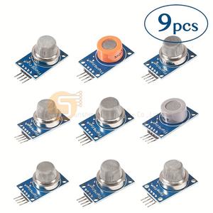 适用于 Arduino Raspberry <span class=keywords><strong>Pi</strong></span> 空气质量监测仪的 9 合 1 气体传感器模块套件 MQ 系列 - Product Image 1