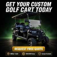 Carrito de Golf Eléctrico de 6 Pasajeros con Batería de Litio de 72v para Uso en Clubes Campestres y Campos de Golf