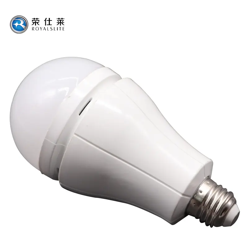 中国メーカーLED ACDC電球高輝度15w充電式電球SKD価格緊急電球