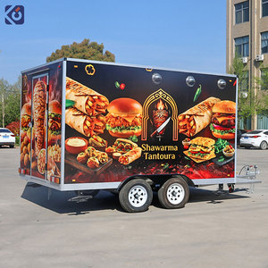 CAMPTRL Nouvelle remorque chariot à hot-dogs, camion de restauration mobile, bar de concession, fourgon de restauration pour glaces et burgers - Product Image 6