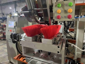 Meixin macchina automatica Tufting a 2 assi per la pulizia della casa scope macchina per la produzione di spazzole di plastica - Product Image 6