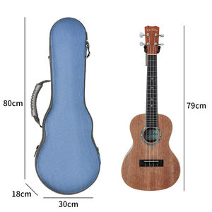 カスタマイズ可能なサイズ防水ジッパーEVAギターケース高品質ギター楽器バッグ - Product Image 2