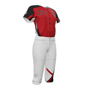 Uniforme de Softbol Juvenil de Diseño Personalizado, Colores Personalizados, Conjunto de Uniforme de Béisbol de Alta Calidad, Uniforme Deportivo de Softbol para Mujer - Product Image 6