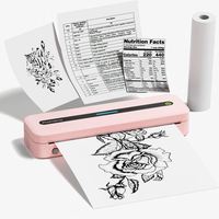 Imprimante thermique imprimante d'autocollants 80mm Phomemo M833 imprimante portable sans fil A4 taille Machine d'impression pour la maison/le bureau/les étudiants