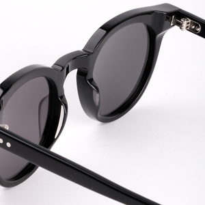 Finewell M3007 Vintage Shades Retro Designer Logotipo personalizado Acetato Marcos gruesos redondos Gafas de sol Mujeres Hombres - Product Image 5