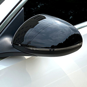 Mercedes-Benz C-Class W206 Rearview Mirror Cover Carbon Fiber Texture Full Set ABS Exterior Modification - Product Image 2