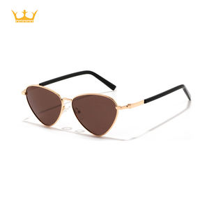 Классические металлические солнцезащитные очки с полной оправой, треугольной формы, с нерегулярной оправой, с поляризацией и защитой от УФ-излучения, для женщин и мужчин, для активного отдыха - Product Image 1
