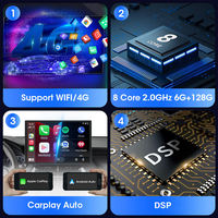 Pemutar DVD Mobil Portabel Android Wifi GPS layar sentuh OLED 13 inci harga pabrik pemutar DVD 12 MP4 2GB RAM RGB fungsi kamera belakang mobil