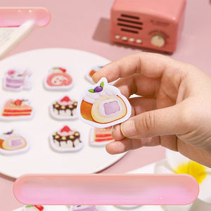 Gomme à effacer créative en forme <span class=keywords><strong>de</strong></span> gâteau <span class=keywords><strong>de</strong></span> <span class=keywords><strong>pain</strong></span> pour enfants, gomme à effacer fantaisie facile à nettoyer pour les élèves, les enfants, la papeterie - Product Image 2