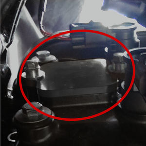 Raptorace apto para <span class=keywords><strong>Kawasaki</strong></span> NINJA 250 NINJA <span class=keywords><strong>300</strong></span> NINJA 650 VERSEYS 650 Z650 <span class=keywords><strong>VULCAN</strong></span> S Aftermarket Smog Block Off Plate Cover - Product Image 6