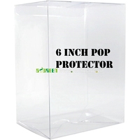 Étui de protection souple personnalisé en PET biodégradable et recyclable de 0,5 mm pour présentoir de marque verte – Vente en gros