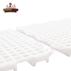 Suministro de fábrica, piso de malla para gallinero, piso de listones de pollo de plástico para granja avícola y placa de estiércol de fuga de Gallinero - Product Image 1