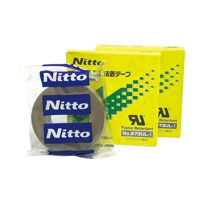 973ul-s T0.13mmxW15mmxL10m Nitto Adhesive Tape For Sealing Machine