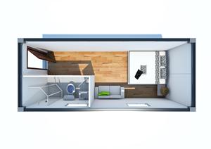Barato móvil prefabricado contenedor de envío contenedor grande casa para la <span class=keywords><strong>venta</strong></span> - Product Image 5