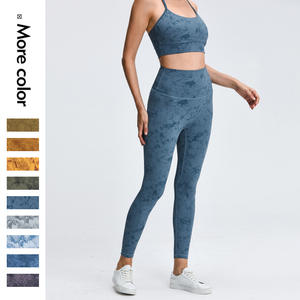 Xsunwing High Quality Custom Logo Gedruckte Jogger 2-teiliger Crop-Top-BH Zweiteiliges Hosen-Set Bequemes Workout Womens Gym Fitness-Sets - Product Image 3