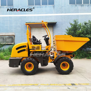 CE articulado Construcción Minería 3 Ton Volquete Tolva Sitio Dumper 4 Ruedas Drive Dumper - Product Image 2