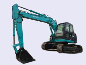 Excavatrice sur chenilles haute performance d'occasion KOBELCO SK135, machine de terrassement de 13,5 tonnes pour travaux de terrassement intensifs - Product Image 3