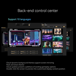 Zeromaster 3D หน้าจอโค้ง360มม. argh Water CPU ระบบน้ำหล่อเย็นสำหรับคอมพิวเตอร์เกม Intel LGA115X/1200/1700/1851 AM4/5 - Product Image 3