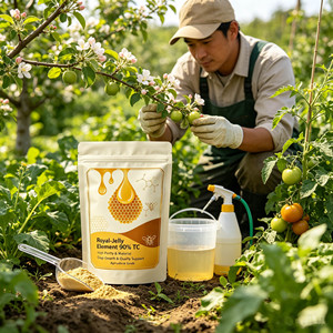 Royal-Jelly Element 20% WP Bio-stimulant Apicole en Poudre Humectable pour Améliorer la Retenue des Fleurs, la Formation des Fruits et la Pulvérisation Foliaire des Cultures - Product Image 2