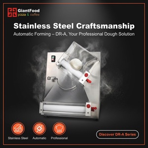 Machine à rouler la pâte automatique à grande vitesse GIANTFOOD LUROPA SOLUTION 120 bases de <span class=keywords><strong>pizza</strong></span> par heure, électrique/gaz, CE RoHS - Product Image 2