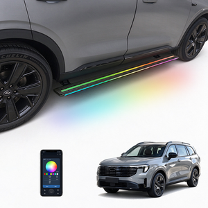 Estribos Retráctiles WEIJIA de Aleación de Aluminio para Ford Equator/PHEV 2025, Sin Perforación, con Recubrimiento en Polvo, Modificación para SUV - Product Image 1