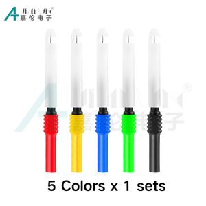 JIALUN <span class=keywords><strong>Kit</strong></span> <span class=keywords><strong>Probe</strong></span> uji Multimeter 30V, <span class=keywords><strong>Probe</strong></span> belakang 4mm jarum tindik isolasi kontak kuningan untuk alat mobil - Product Image 4