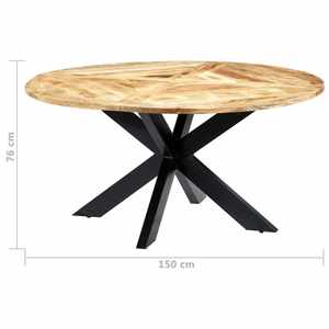 Mesa de Comedor de Madera Maciza de Estilo Nórdico para el Hogar, Muebles de Comedor Modernos, Mesa de Cocina de Madera Natural, Venta al por Mayor - Product Image 5