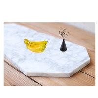 Plateau de rangement pour bijoux en marbre de forme personnalisée, style Art déco, pour hôtel - Multi-usages pour la maison et le commerce