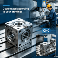 Eje de conexión para piezas de control numérico CNC, piezas personalizadas para la posición de bisagras mecánicas