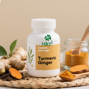 Cápsulas de cúrcuma y jengibre <span class=keywords><strong>1000mg</strong></span> Cápsulas de cúrcuma jengibre cúrcuma - Product Image 1