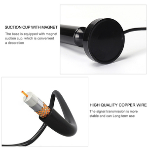Antena de <span class=keywords><strong>TV</strong></span> UHF VHF DE FÁBRICA DE Indonesia Rotor Digital Omni 360 grados HDTV antena interior exterior Stick Base magnética Antena de <span class=keywords><strong>Tv</strong></span> - Product Image 2
