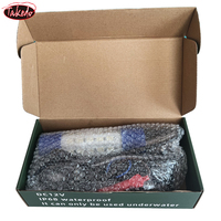 TAKEDO Offre Spéciale CW02 12V 60W Lampe de pêche sous-marine Deep Drop Fishing Lights Fish Lure Lamp Vert Blanc Bleu