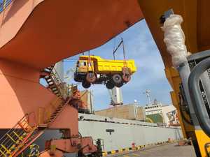 รถดัมพ์สำหรับขุดวิบาก6x4 375hp ยูโร TL855B รถดัมพ์บรรทุกสำหรับขายในแอฟริกาใหม่42ton - Product Image 5