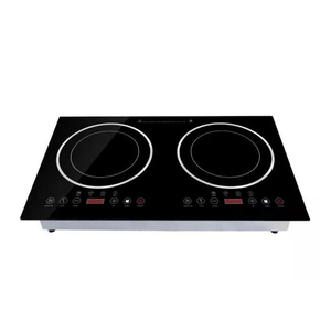 Estufas de cerámica infrarrojas Táctiles con Sensor de inducción integrado de doble quemador Cocina de inducción eléctrica - Product Image 2