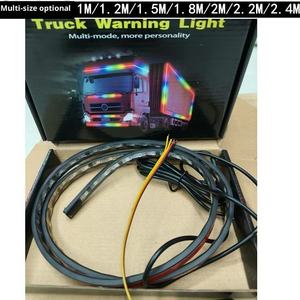 Feux de camion OLIVER 12V 24V, feux de circulation colorés à LED, étanches, avec clignotants jaunes à LED - Product Image 5