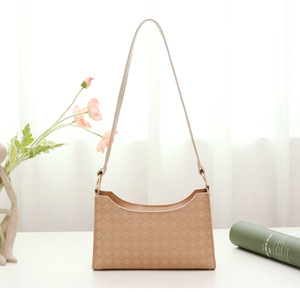 2022 <span class=keywords><strong>Nergal</strong></span> Damen-Handtaschen aus PU mit geometrischem Muster-Design, Schultertasche mit einem Riemen, 1–1,9 l Fassungsvermögen - Product Image 2