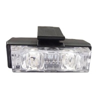 DC12V haute puissance 1W signal lumineux d'avertissement 13 modes clignotants avertissement tête de lumière led haute luminosité voiture flash lumière de secours pour les voitures