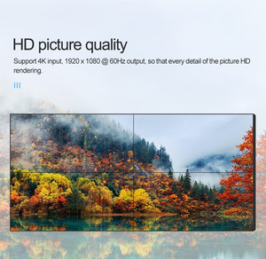 8x4 HDM I đa giao diện điều khiển 1080P 2K Modular nối hệ thống hiển thị video tường Bộ vi xử lý cho phòng hội nghị - Product Image 5