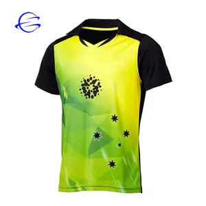 Stampa digitale Su Misura di Nuovo Disegno Cricket Jersey della Squadra Uniformi Set