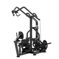 Machine à exercices pectoraux à charge libre avec siège réglable, bras indépendants et poulie à câble, usage commercial intensif pour salle de sport