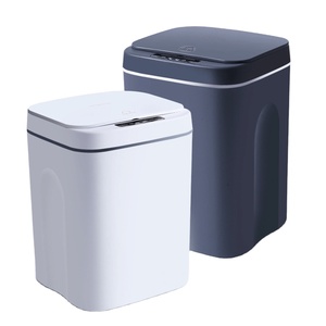 Poubelle Intelligente à Capteur Automatique – Poubelle de Cuisine Nordique en Plastique pour Déchets et Ordures – Corbeille à Déchets Intelligente - Product Image 1