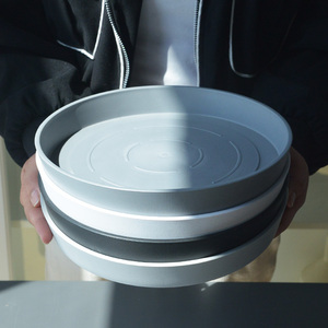Vassoi Sottovaso in Plastica Durevole all'Ingrosso, Raccoglitore d'Acqua, Piatti Antigoccia Decorativi Impermeabili per <span class=keywords><strong>Piante</strong></span> da Interno - Product Image 5