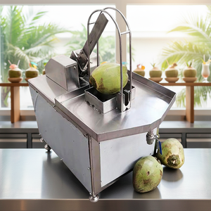 Máquina Automática para Abrir y Cortar <span class=keywords><strong>Coco</strong></span> Verde por la Mitad, Máquina para Extraer Agua de <span class=keywords><strong>Coco</strong></span> Fresco - Product Image 1