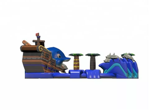 Büyük yüzme havuzu oyun ekipmanları büyük karikatür şişme su parkı slayt ve havuz ile - Product Image 5