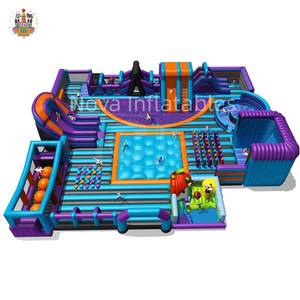 Parque Inflable Gigante <span class=keywords><strong>de</strong></span> 500 m², Equipo <span class=keywords><strong>de</strong></span> Juego Suave para Exteriores, Parque Inflable, Circuito <span class=keywords><strong>de</strong></span> Obstáculos Inflable para Adultos - Product Image 4