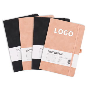 Juego de Cuadernos de Cuero PU Suave con Impresión Personalizada, Tamaño B5, Encuadernación Cosida, Cuaderno de Oficina, Diario Escolar con Cubierta de Papel - Product Image 6