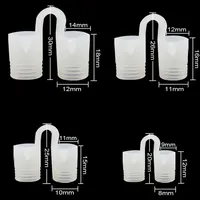 Clip nasal anti-ronflement personnalisé et souple, outil de maquillage pour une amélioration naturelle du sommeil, soulage la congestion nasale et améliore la respiration