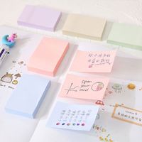 Bloc de Notas Adhesivas, Notas Adhesivas Bonitas Multicolores, Bloc Autoadhesivo Personalizado, Fácil de Pegar, para el Hogar, la Oficina, Índice de Cuadernos, Notas Adhesivas